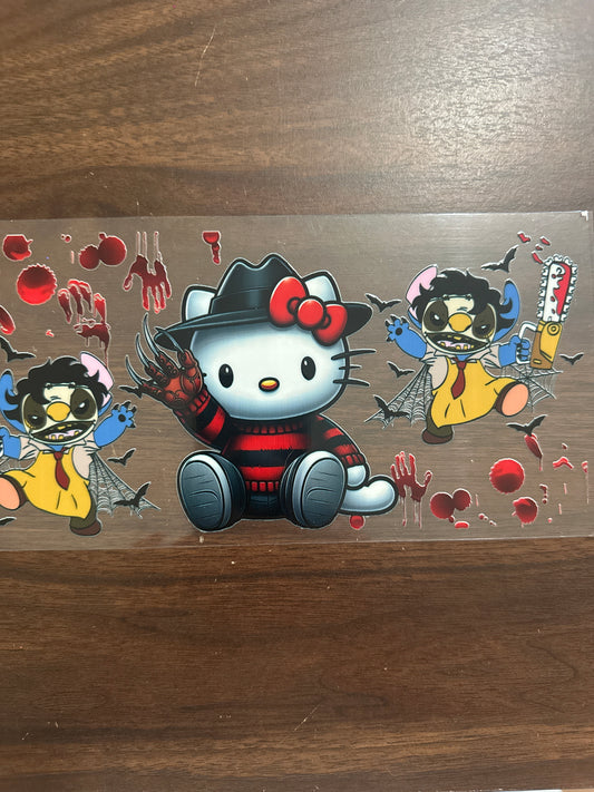 H kitty and stitch