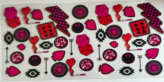 Pink and red fun times