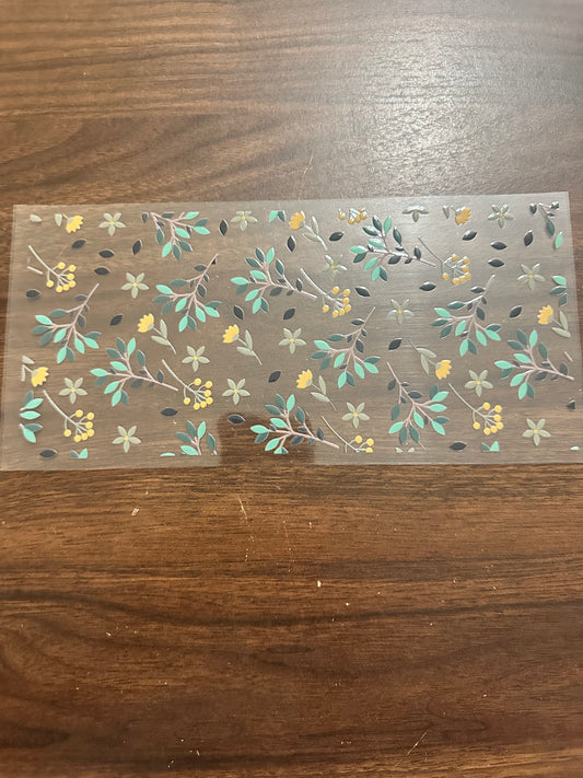 Little leaves and flowers