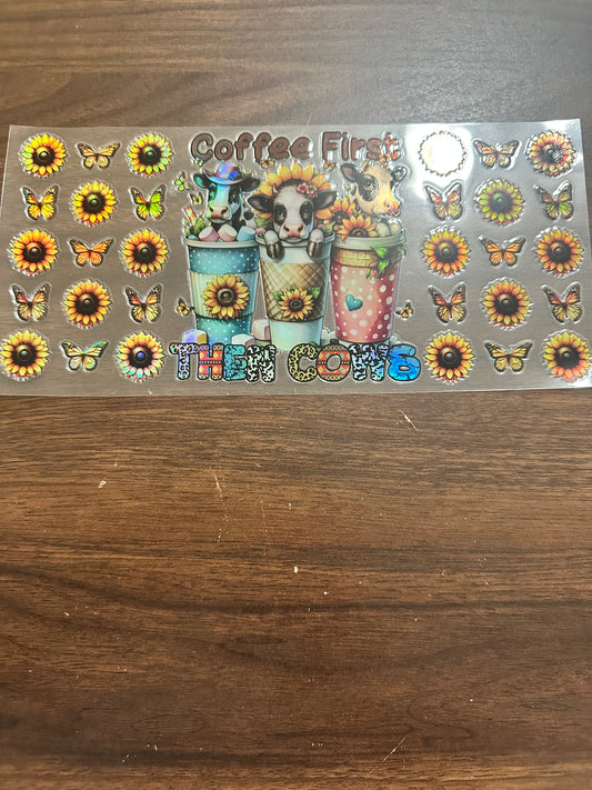 Holographic Coffee first then cows