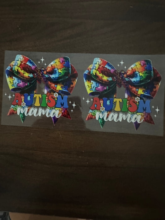 Autism mom bows
