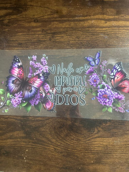 Purple butterfly