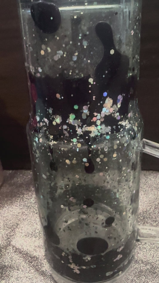 Dark purple lava