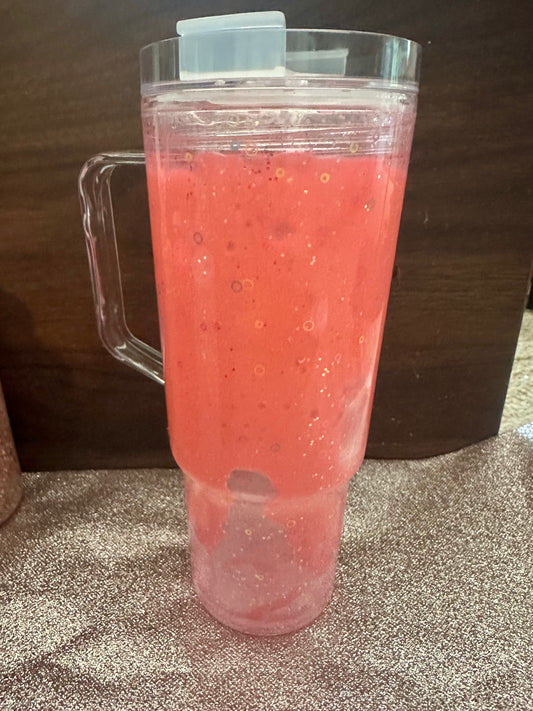 Bubble gum pink lava