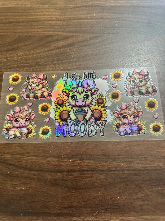 Holographic Moody cow
