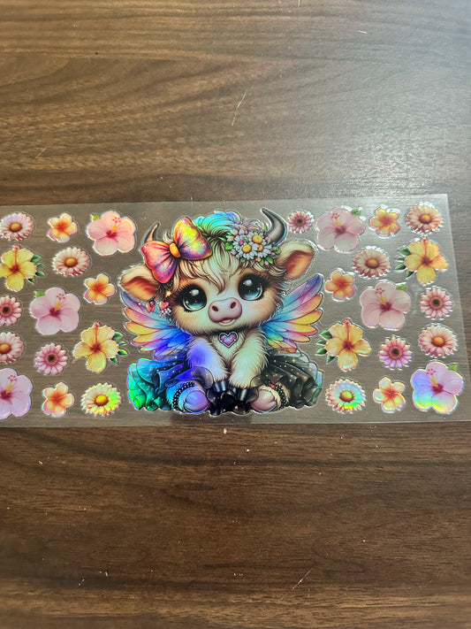 Holographic, cow and tutu