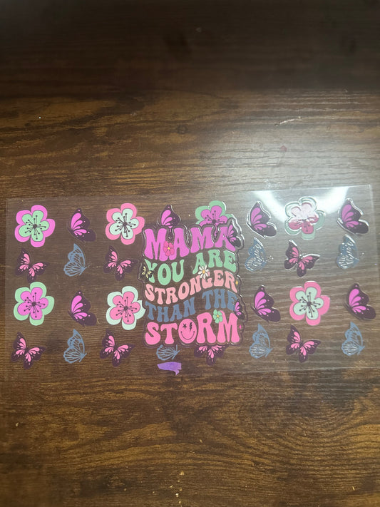 Mom flowers and butterflies