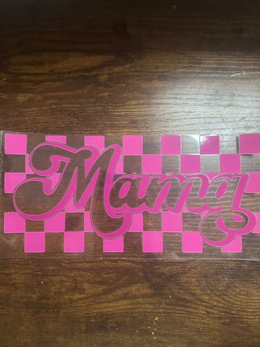Mama checkered