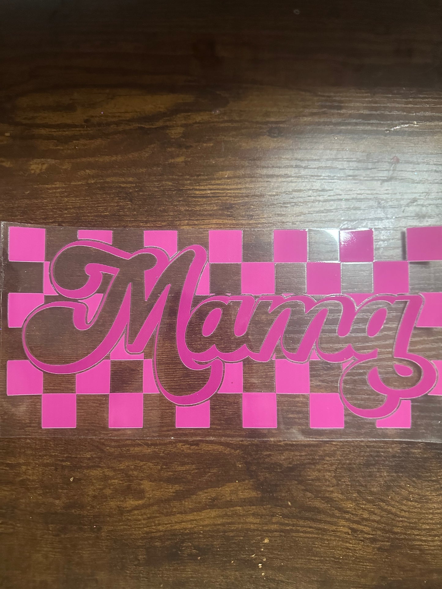 Mama checkered