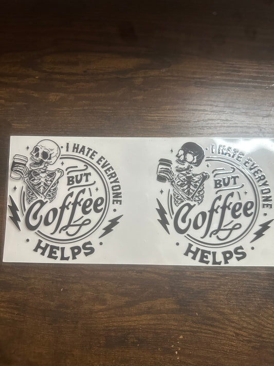 Coffee helps