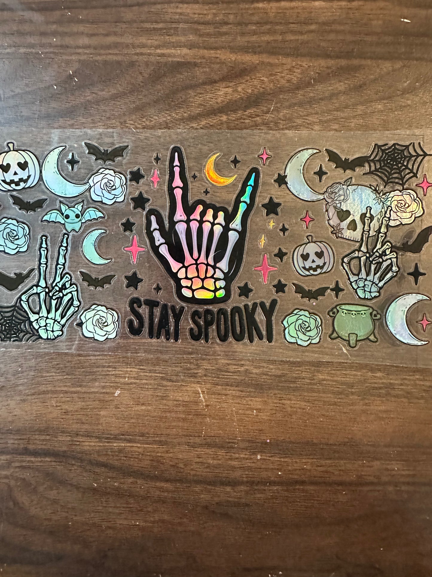 Holographic stay spooky