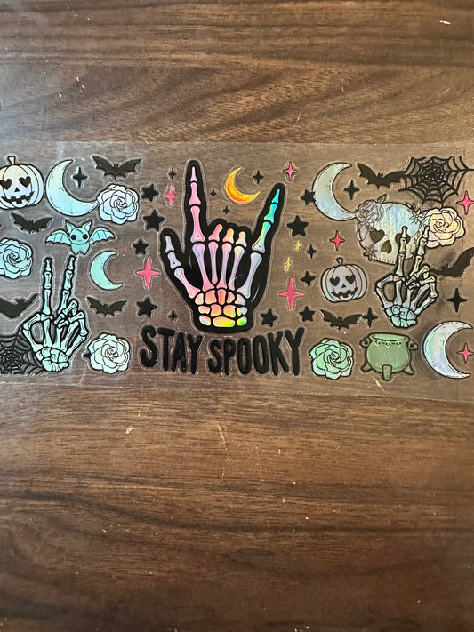 Holographic stay spooky