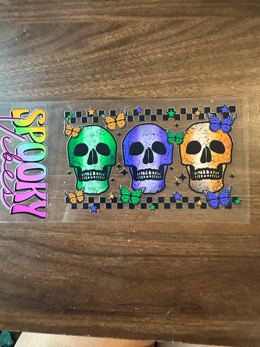Spooky like skulls