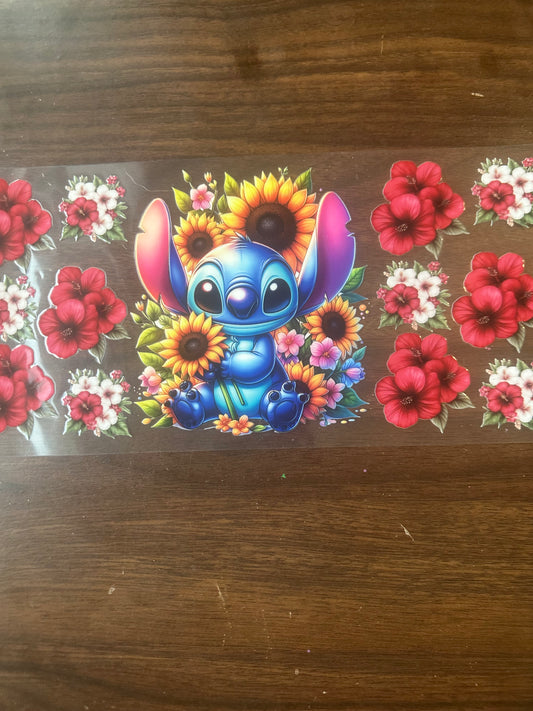 Stich and flowers