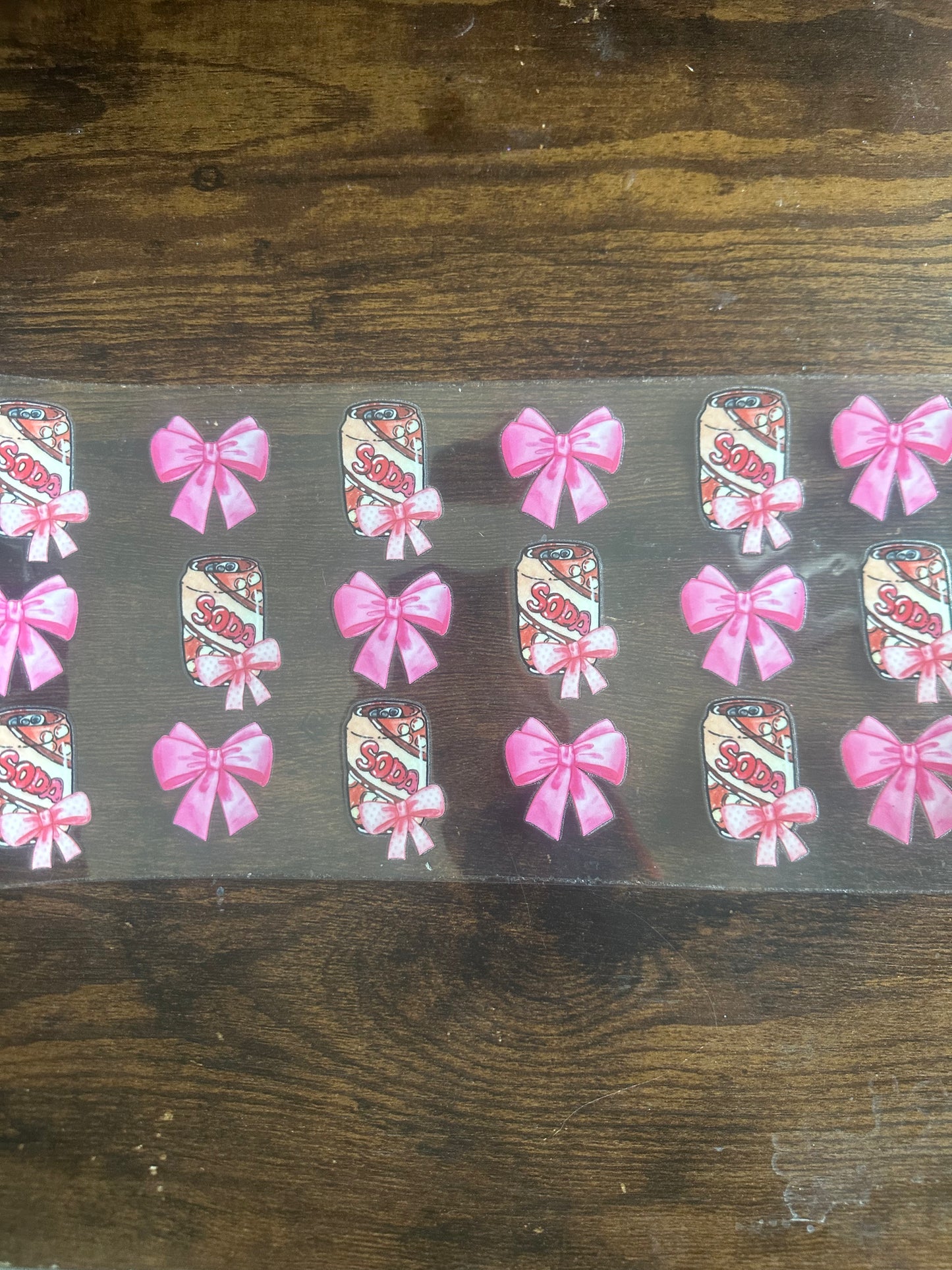 Soda and bows