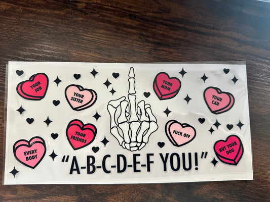 A<B<C F you